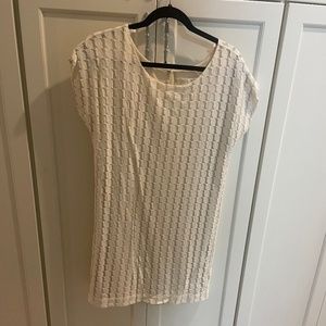 BCBGeneration Off White Dress